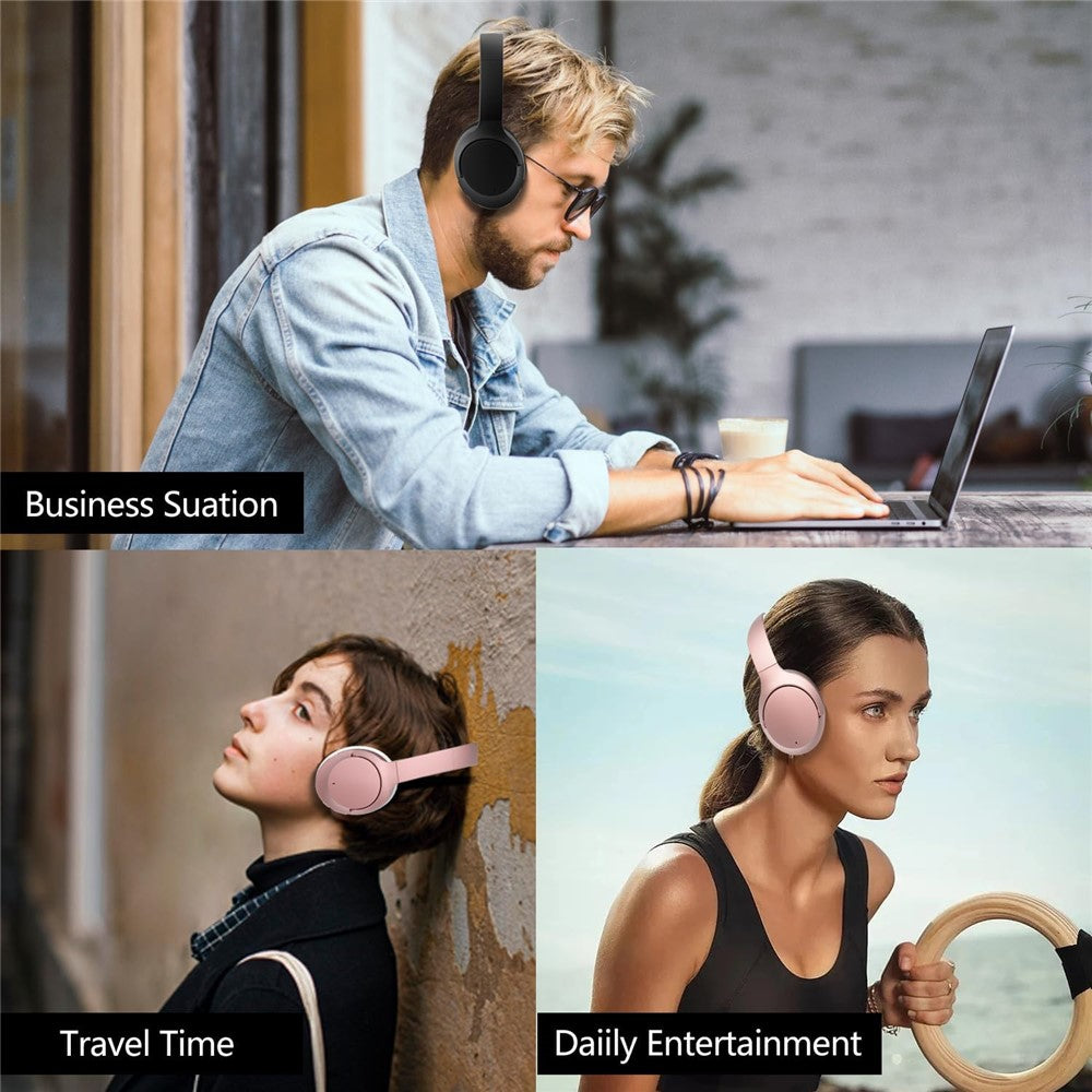ANC Wireless Sports Headphones – Bluetooth 5.3, Long Battery Life