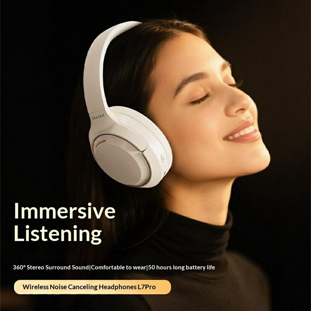 ERAZER L7 Pro Wireless Gaming Headphones – ANC & ENC Noise Cancelling