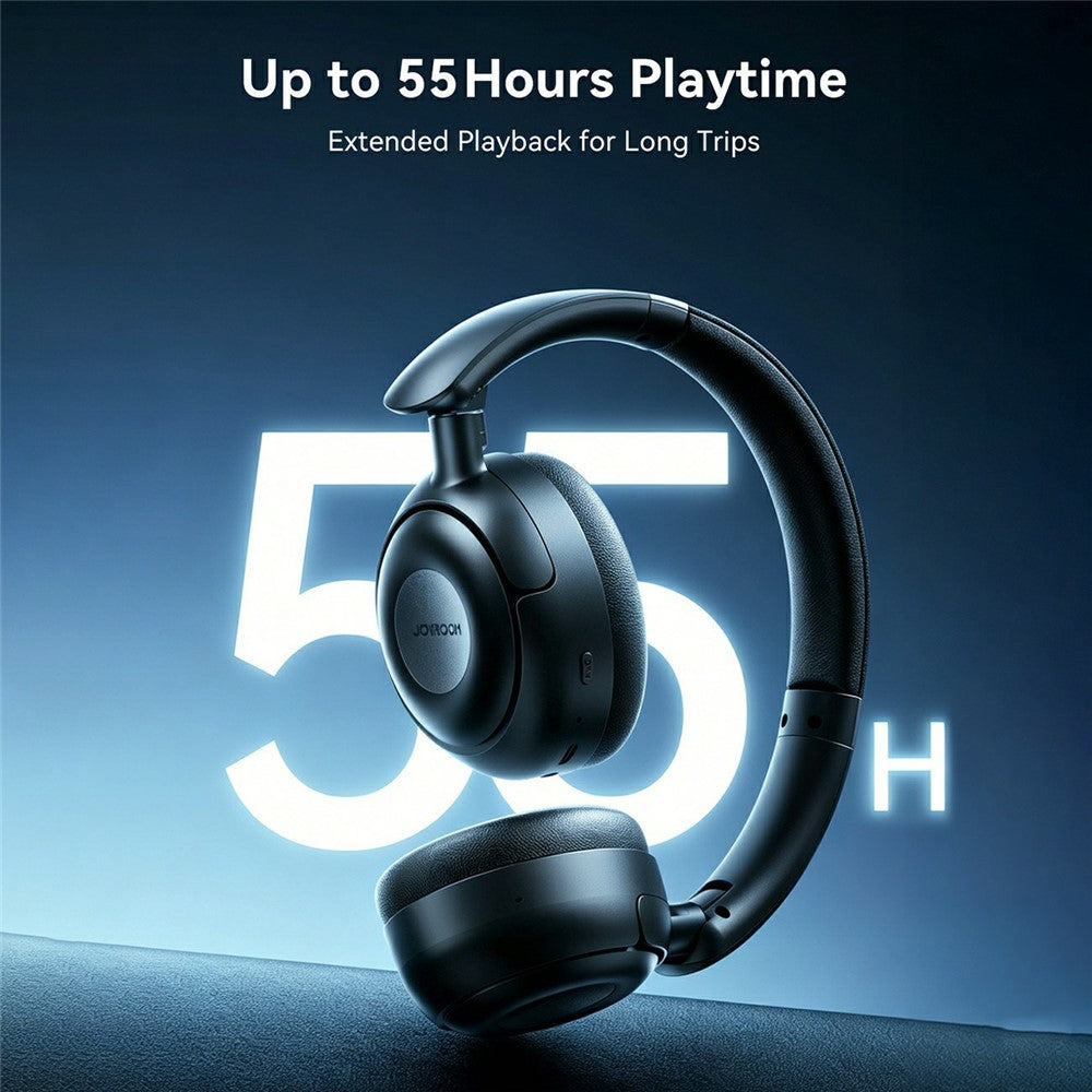 JOYROOM JR-JH3 Bluetooth-compatible Headphones Hybrid Active Noise Canceling Over-Ear Headset with 3.5mm Audio Cable
