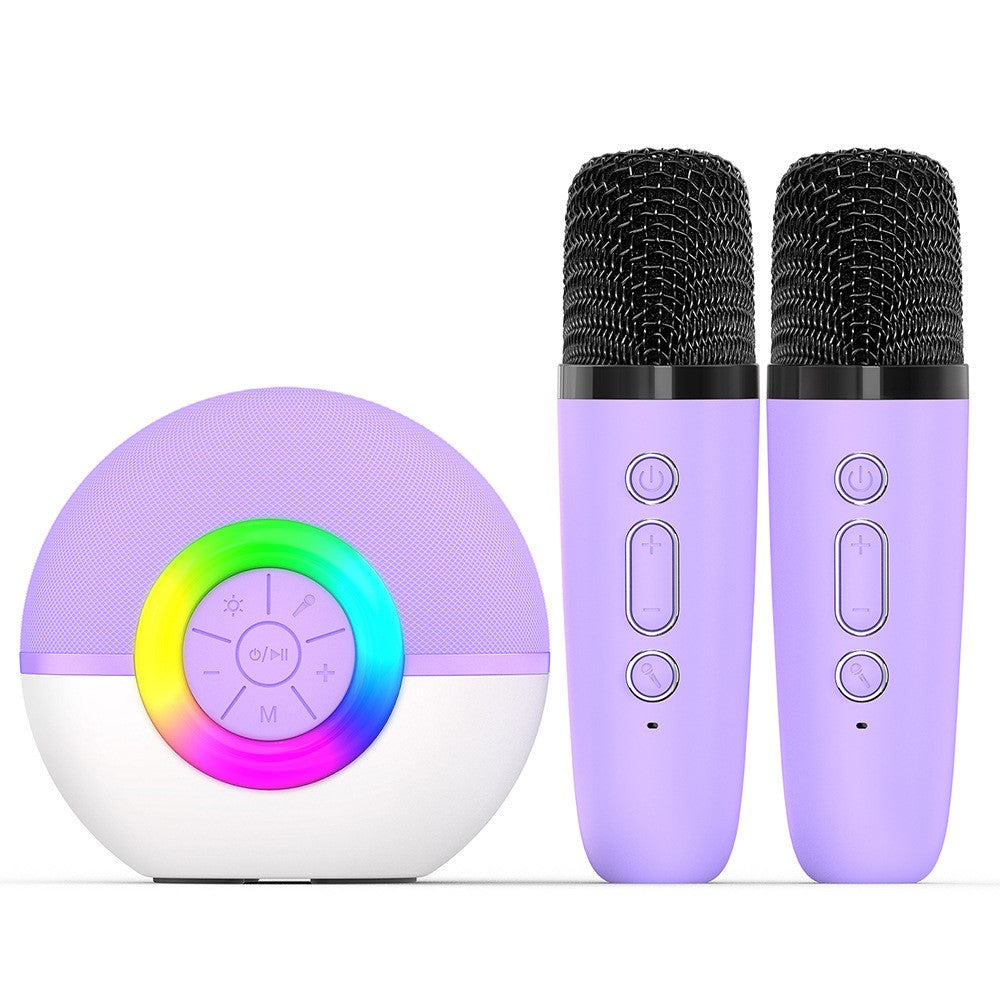 T97 Kids Karaoke Speaker – Dual Wireless Microphones, Family Party