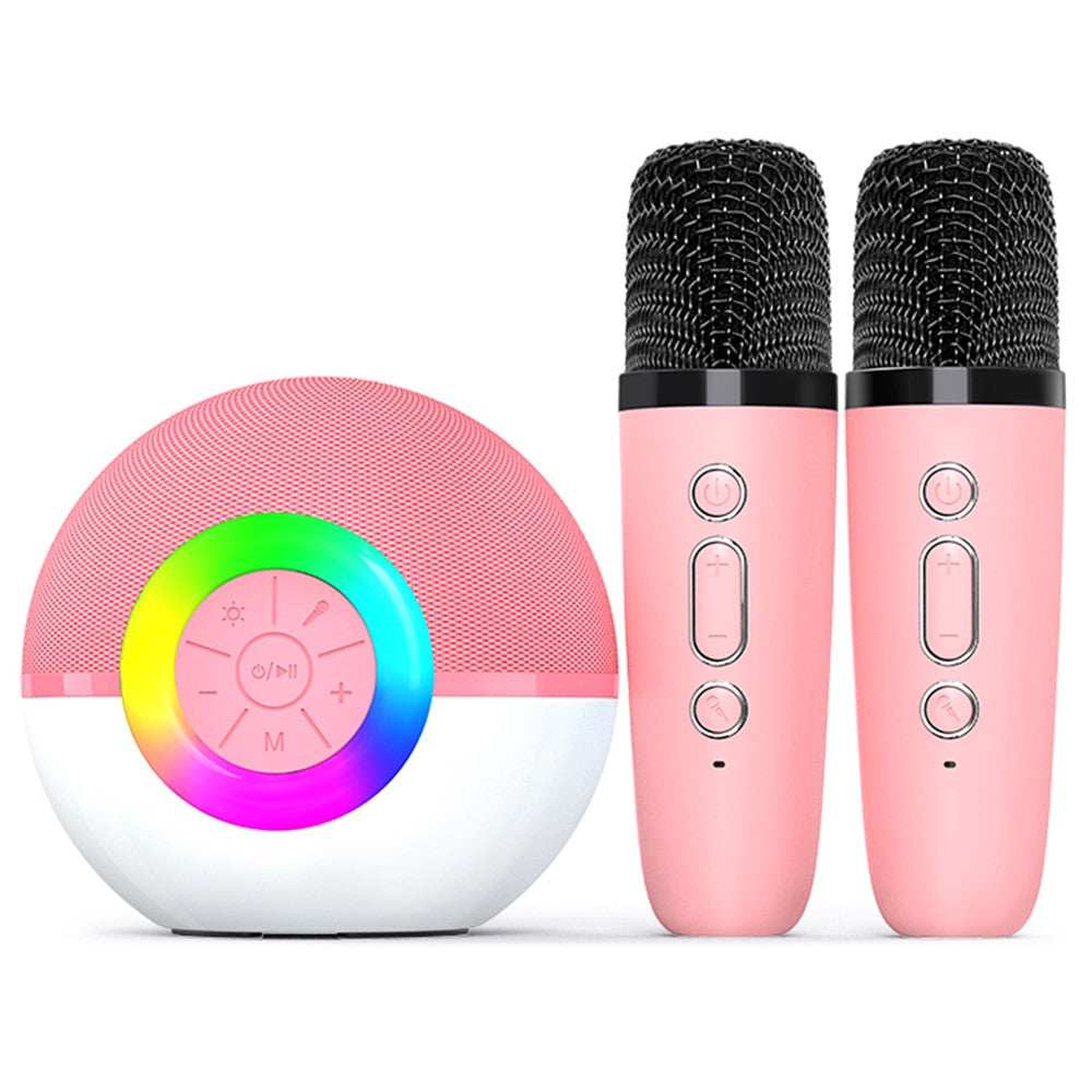 T97 Kids Karaoke Speaker – Dual Wireless Microphones, Family Party