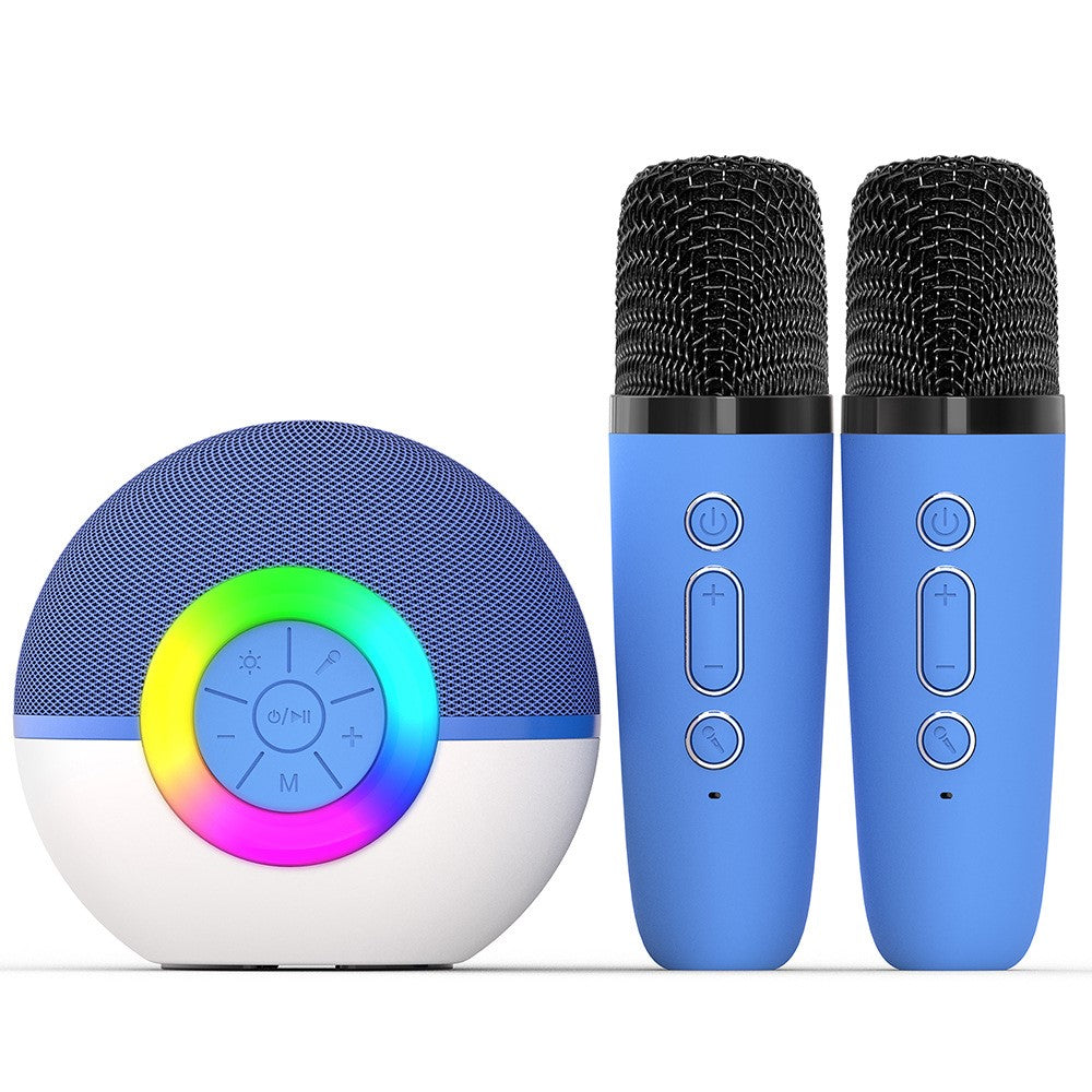 T97 Kids Karaoke Speaker – Dual Wireless Microphones, Family Party