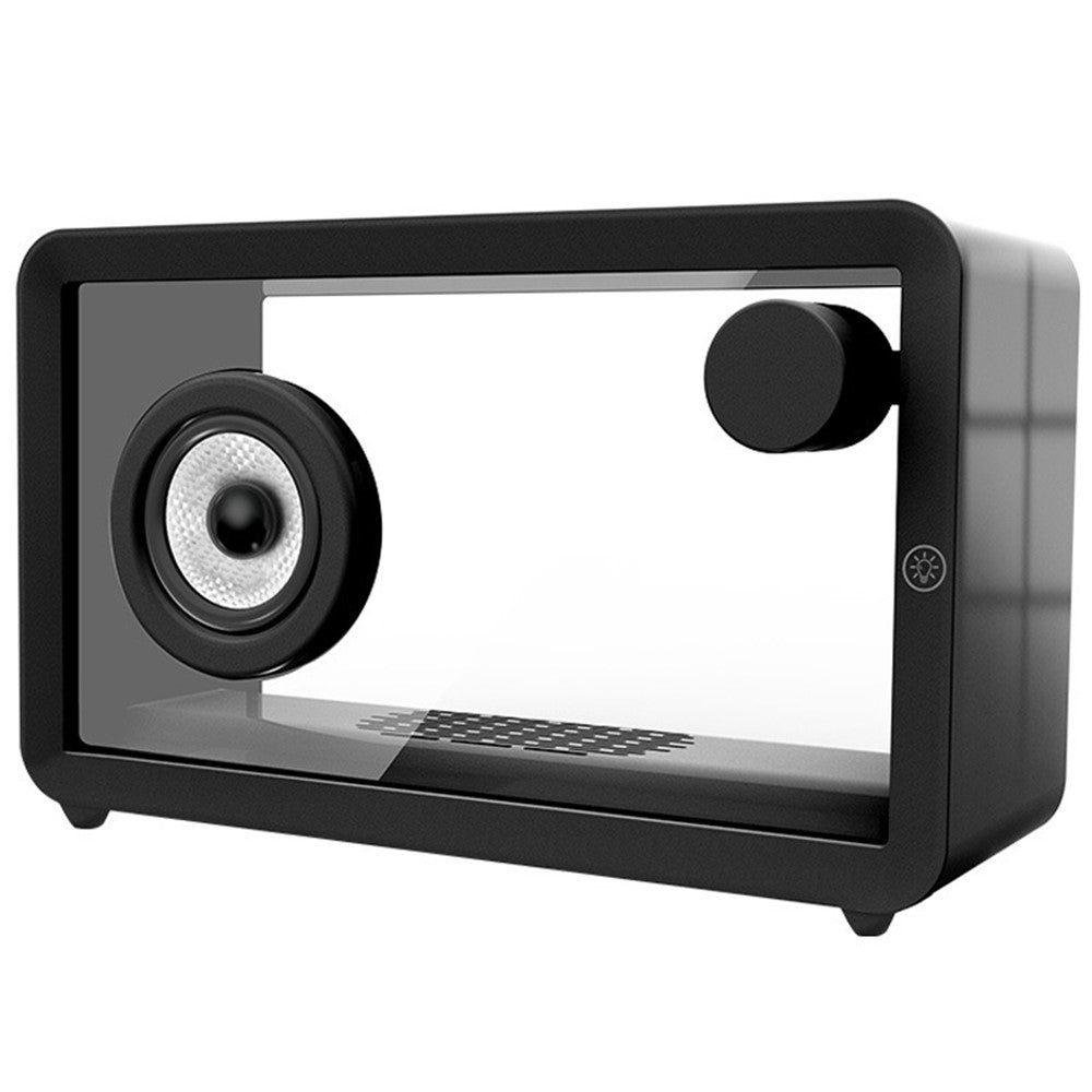 M8 Transparent Bluetooth Speaker – RGB Light, Retro Metal Diaphragm Design