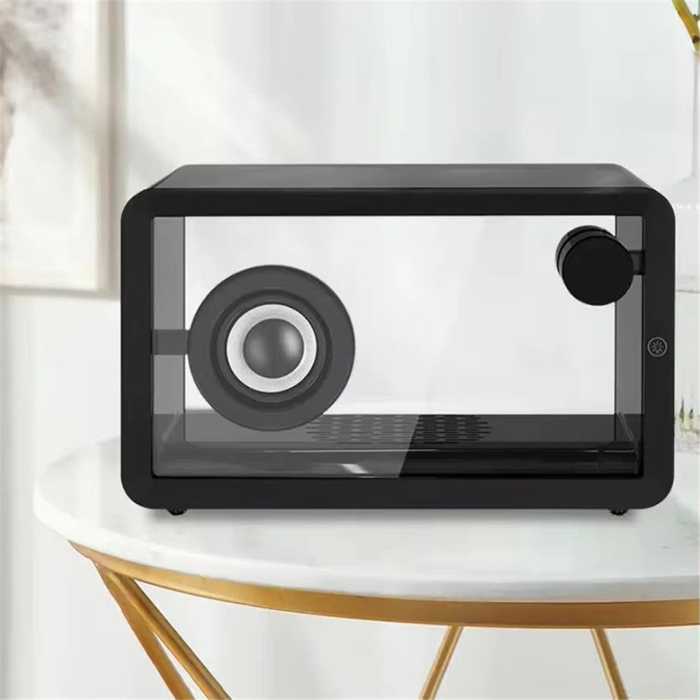 M8 Transparent Bluetooth Speaker – RGB Light, Retro Metal Diaphragm Design