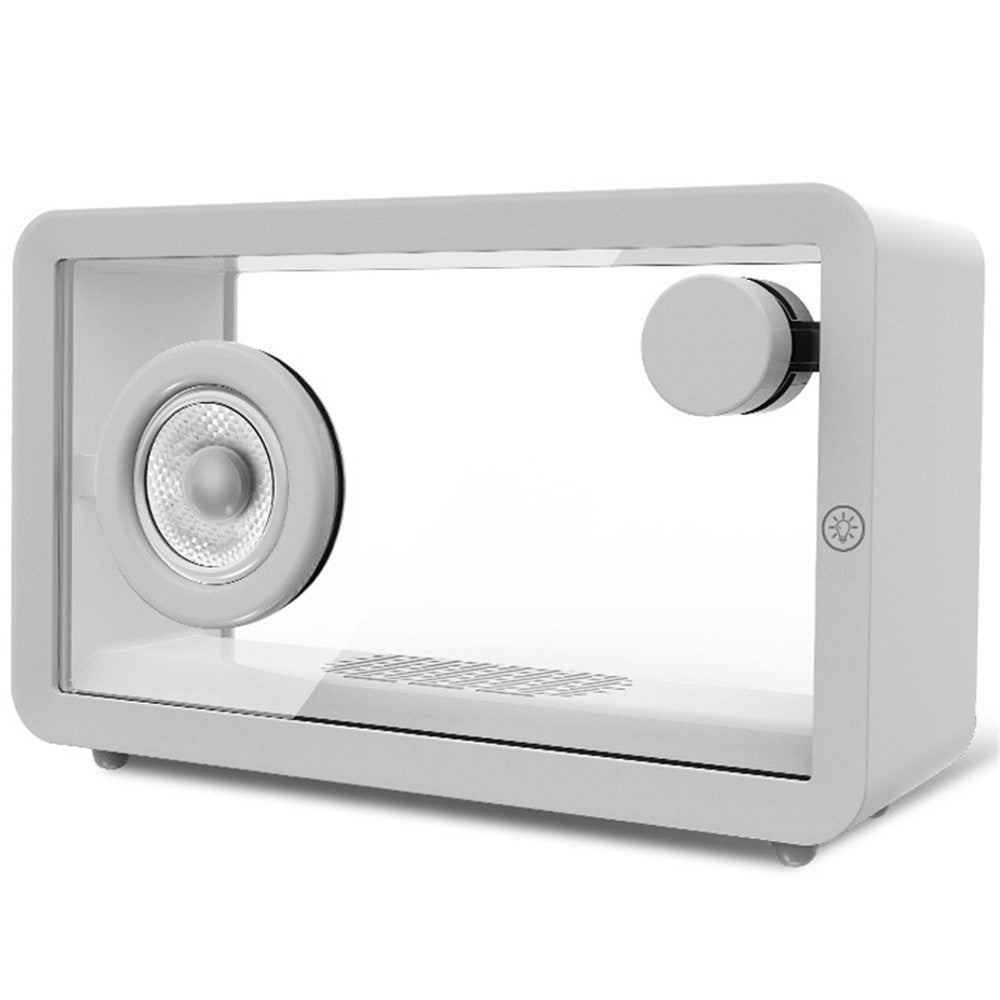 M8 Transparent Bluetooth-compatible Speaker with RGB Light HiFi Sound Bass Subwoofer