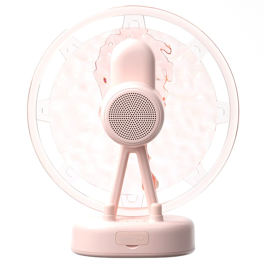 Ferris Wheel Water-Ripple Bluetooth Speaker – Colorful Ambient Light Decor
