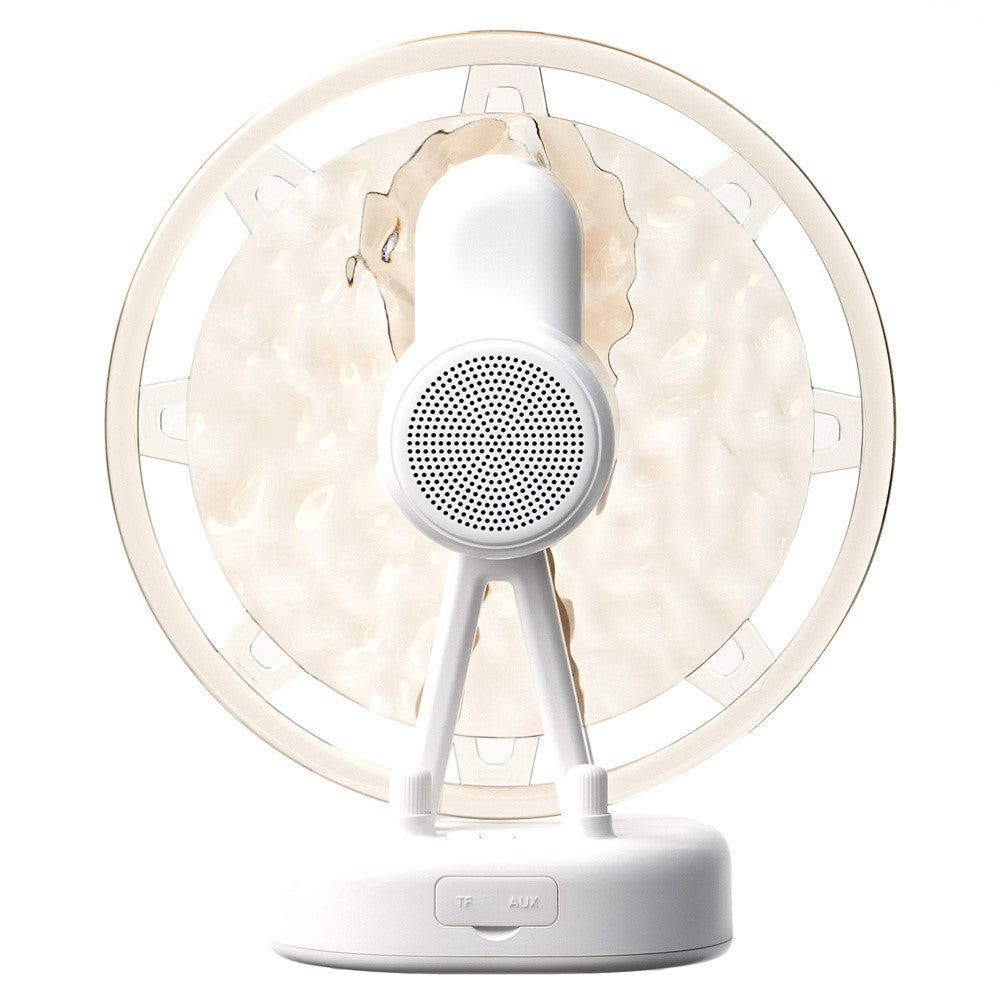 Ferris Wheel Water-Ripple Bluetooth Speaker – Colorful Ambient Light Decor