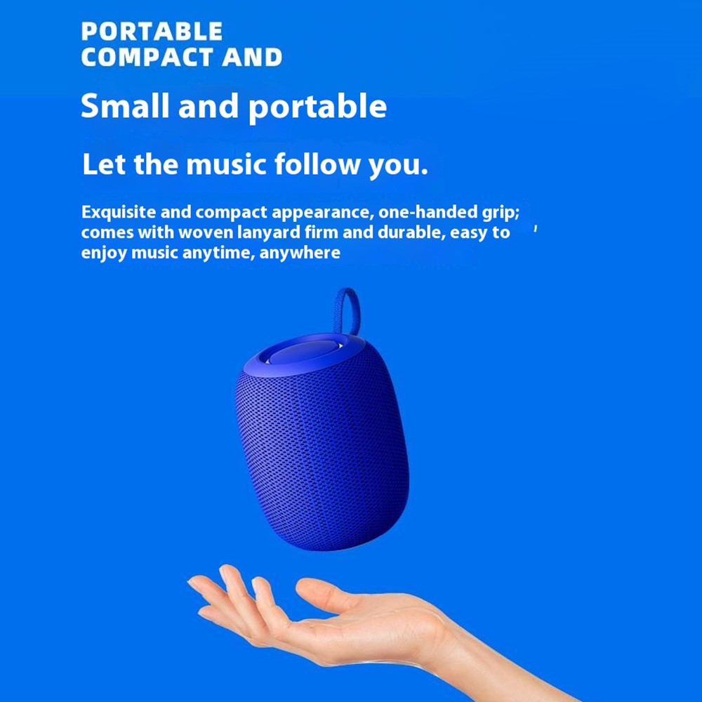BT2931 Mini Waterproof Bluetooth Speaker – Heavy Bass, Outdoor Ready