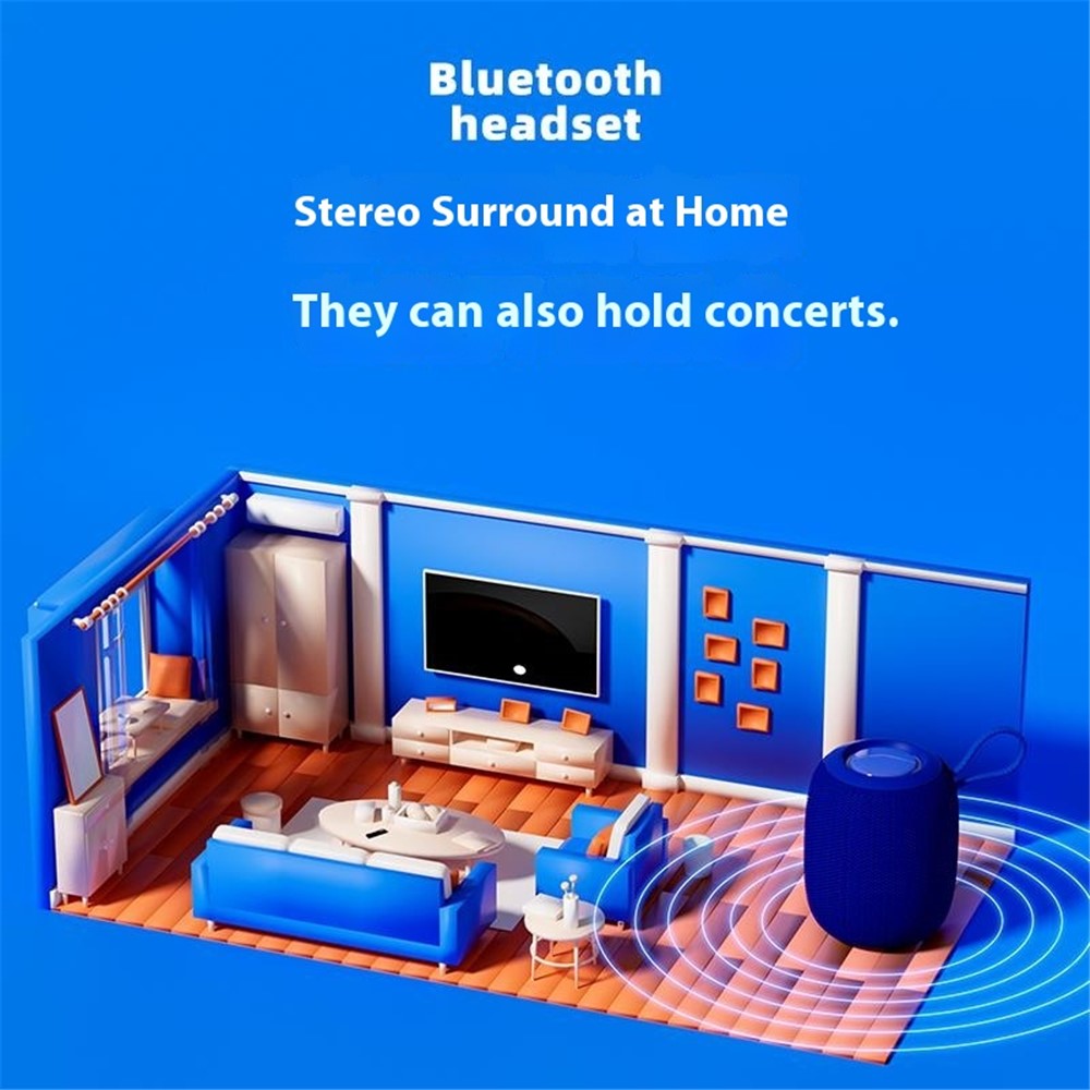 BT2931 Mini Waterproof Bluetooth Speaker – Heavy Bass, Outdoor Ready