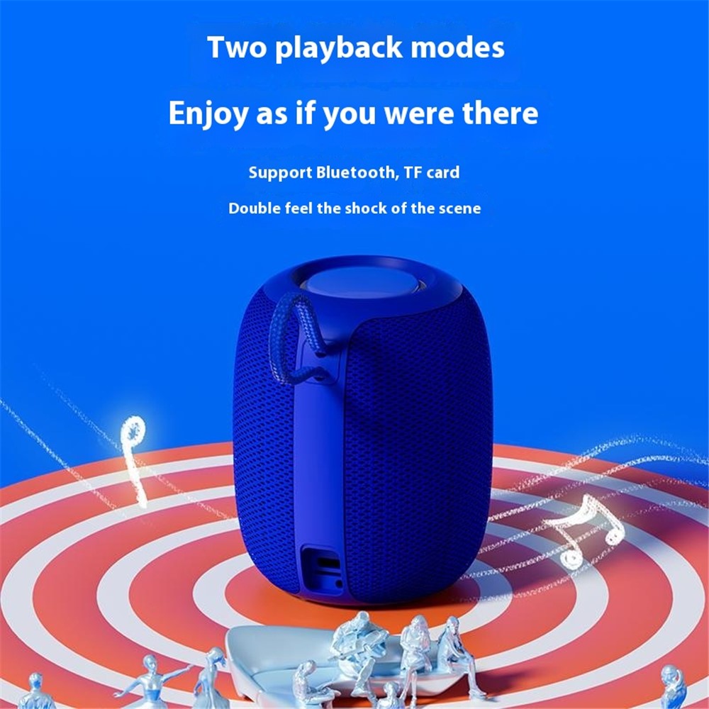 BT2931 Mini Waterproof Bluetooth Speaker – Heavy Bass, Outdoor Ready