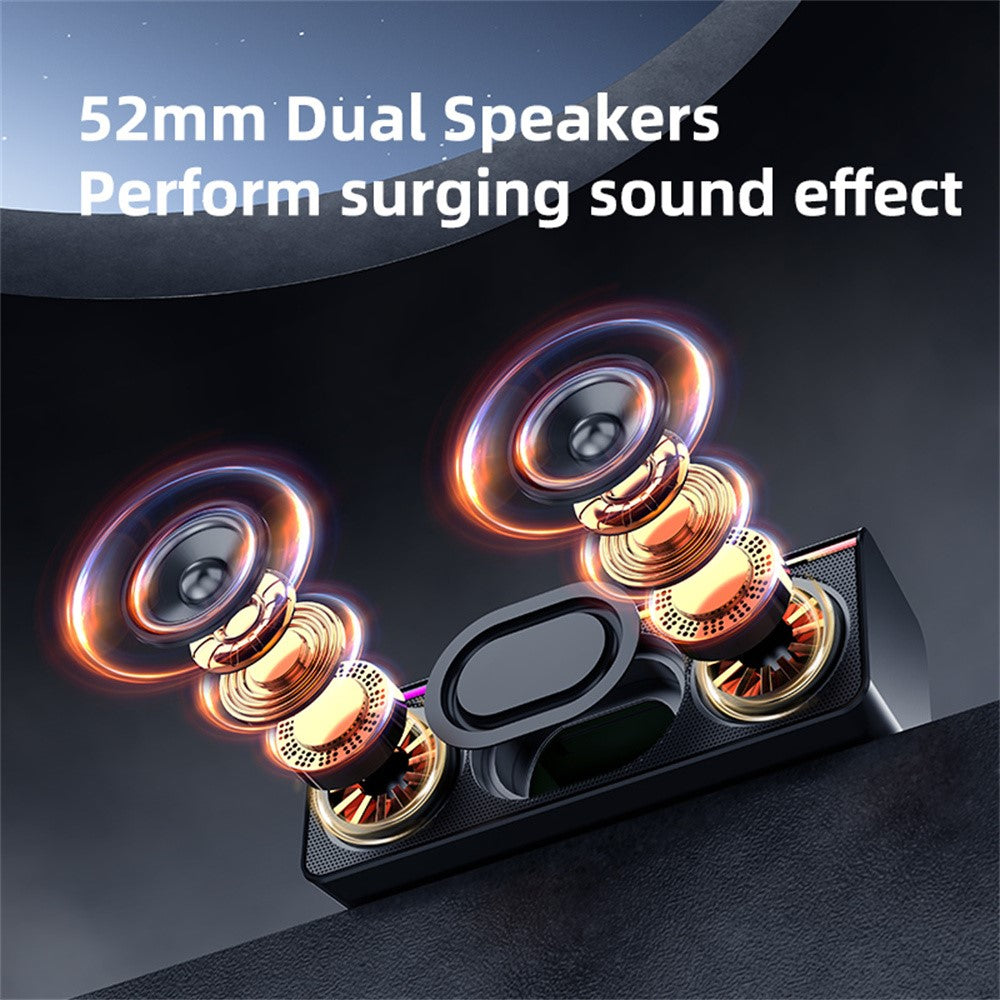 ZEALOT S72 Portable Bluetooth Speaker – 20W Sound, LED Light
