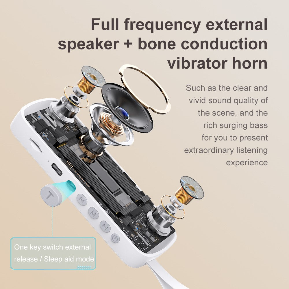 Bone Conduction Under-Pillow Sleep Speaker – Wireless Mini Speaker