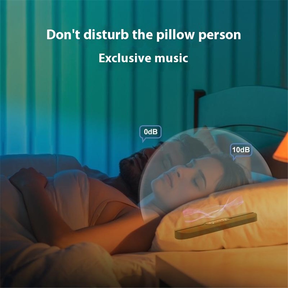 Bone Conduction Under-Pillow Sleep Speaker – Multi-Mode Music Box