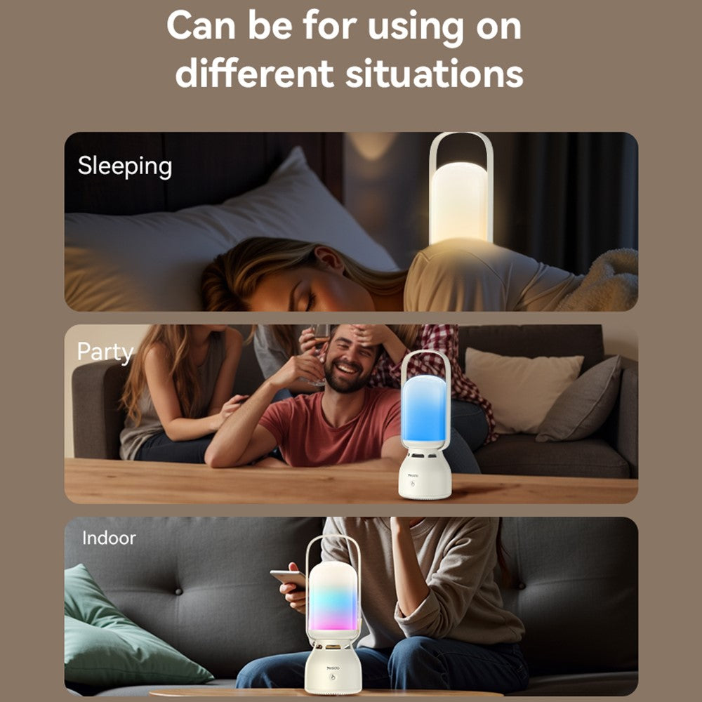 YESIDO YSW26 Outdoor Bluetooth Speaker & Lamp – 11 Lighting Modes