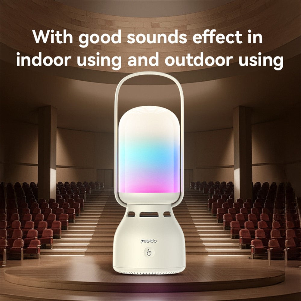 YESIDO YSW26 Outdoor Bluetooth Speaker & Lamp – 11 Lighting Modes