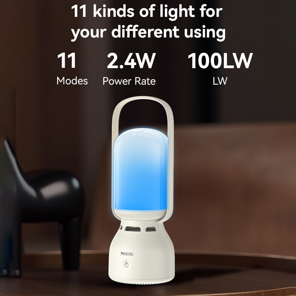 YESIDO YSW26 Outdoor Bluetooth Speaker & Lamp – 11 Lighting Modes
