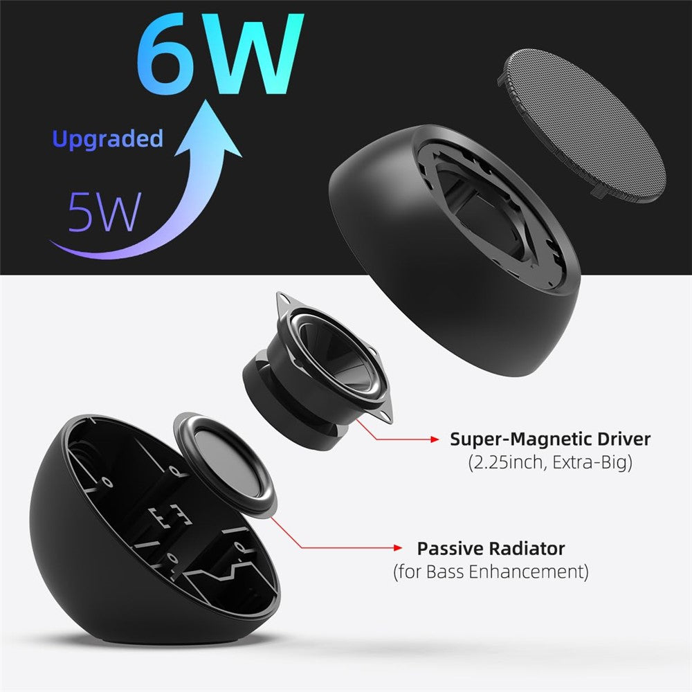 USB Mini Subwoofer Speaker – Compact Computer Sound Box