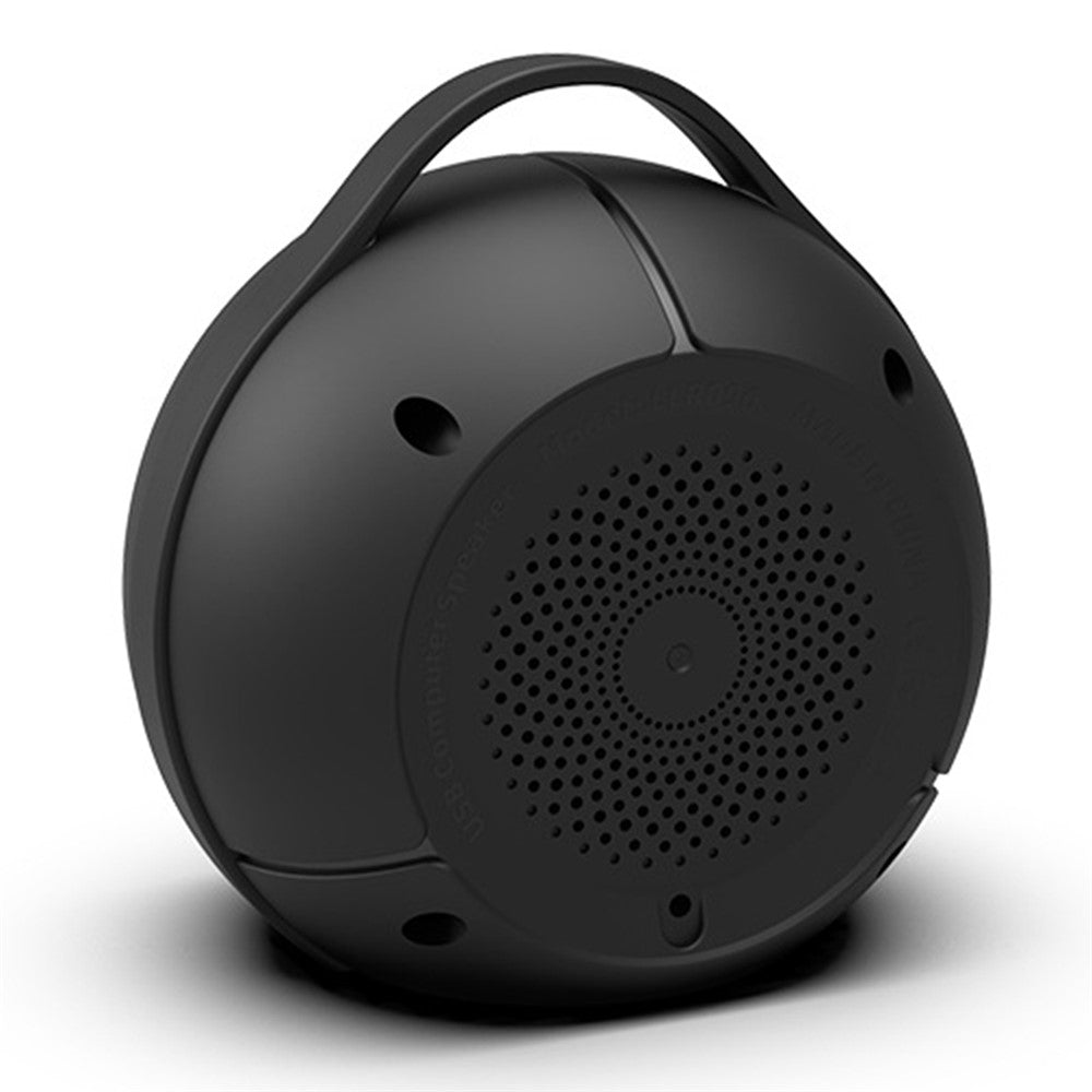 Ball-Shaped USB Desktop Speaker – RGB Light, Enhanced Bass