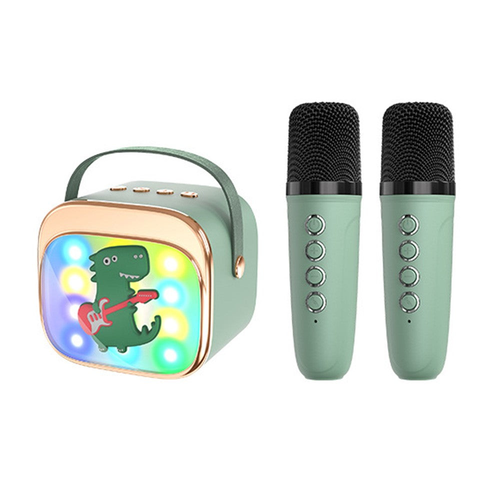 P12 Kids Karaoke Speaker – Dual Microphones, 5W HiFi Sound