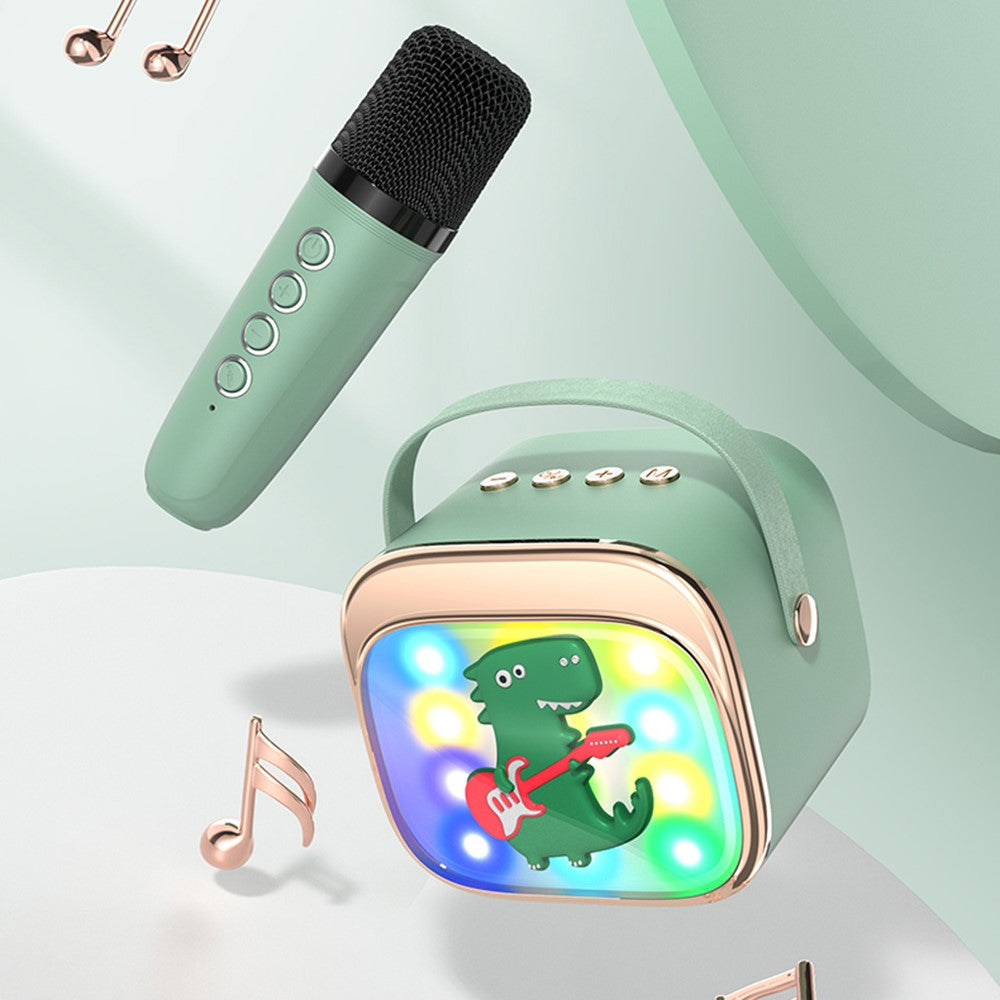 P12 Kids Karaoke Speaker – Dual Microphones, 5W HiFi Sound