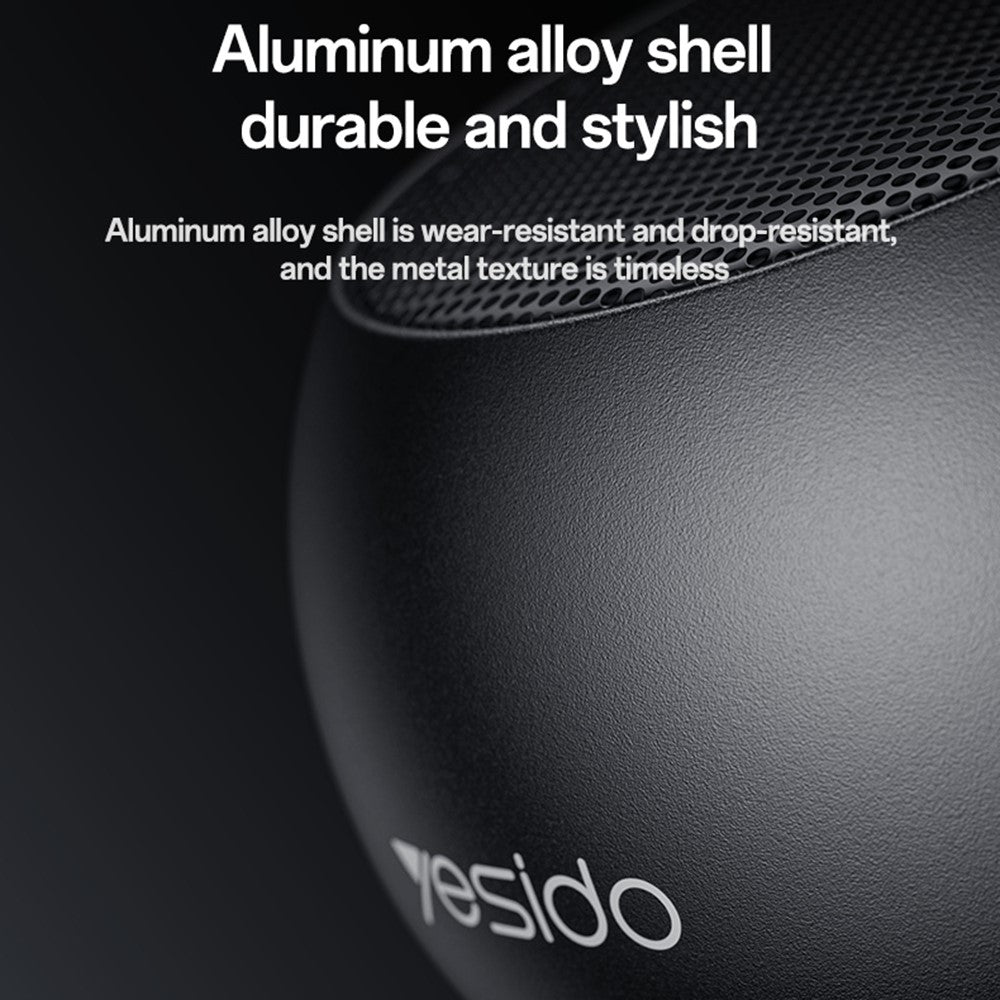 YESIDO YSW33 Mini Bluetooth Speaker – Aluminum Alloy Build