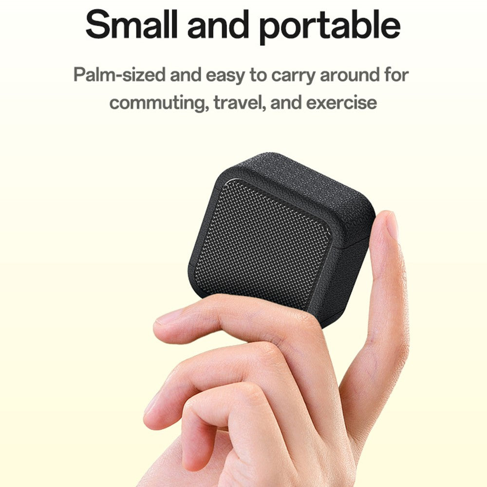 YESIDO YSW35 Mini Cube Bluetooth Speaker – Enhanced Bass, Lanyard