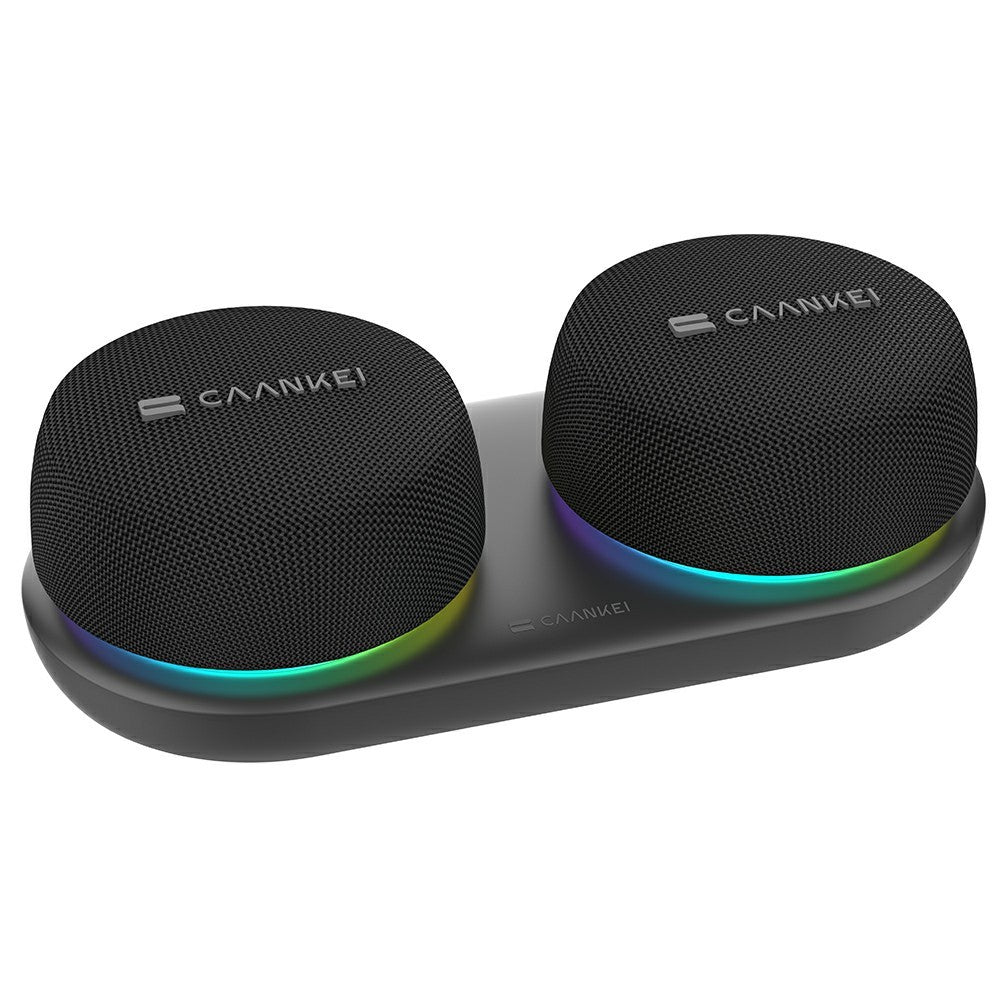 CAANKEI CS20 Portable Bluetooth Speaker – RGB Light, Magnetic Base