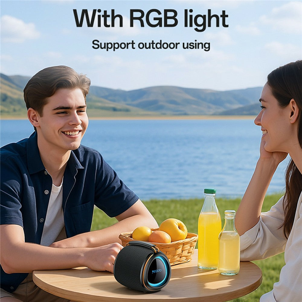 YESIDO YSW40 Portable Bluetooth Speaker – 8W Sound, RGB Light