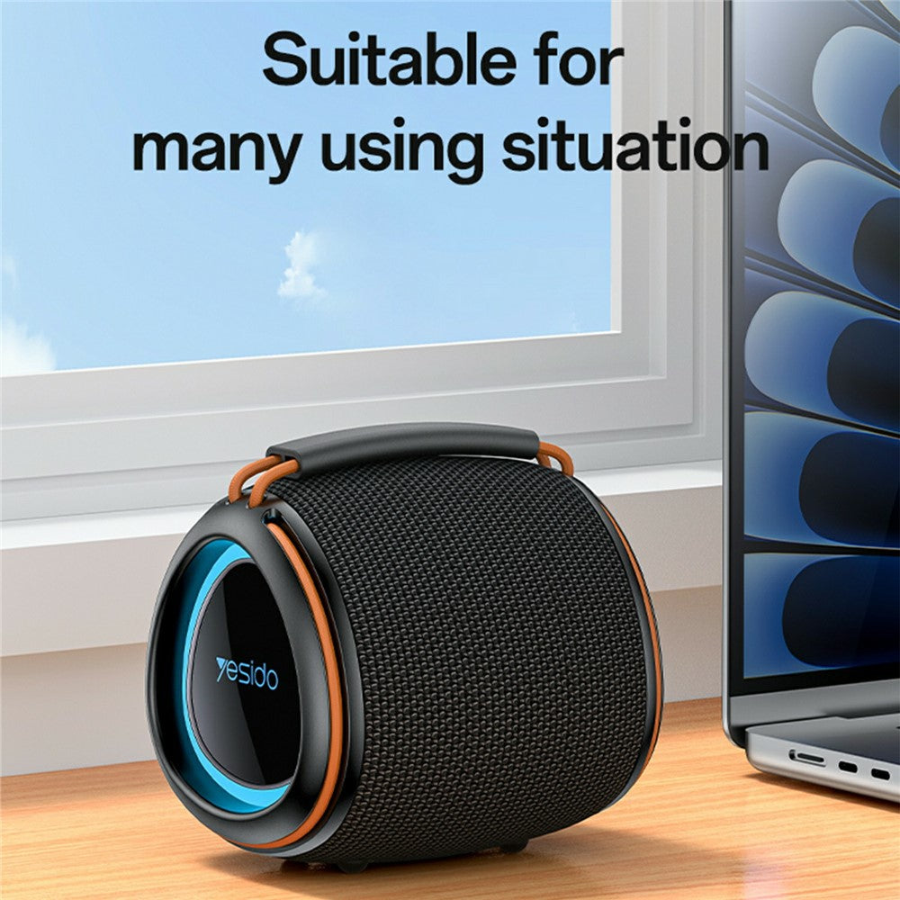 YESIDO YSW40 Portable Bluetooth Speaker – 8W Sound, RGB Light