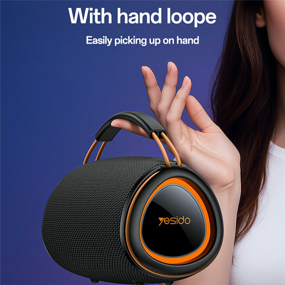 YESIDO YSW39 Bluetooth Speaker – 20W Sound, RGB Lighting