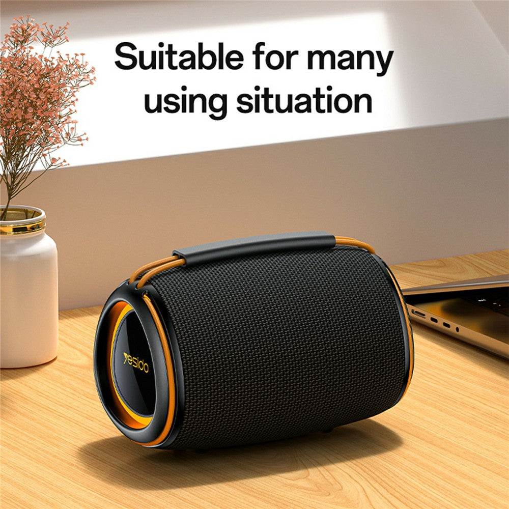 YESIDO YSW39 Bluetooth Speaker – 20W Sound, RGB Lighting
