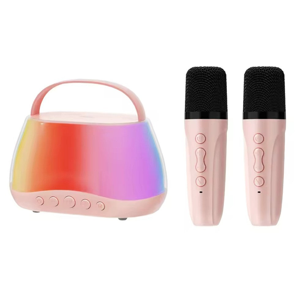 P13 Portable Karaoke Speaker – 2 Microphones, Voice-Changing Effects