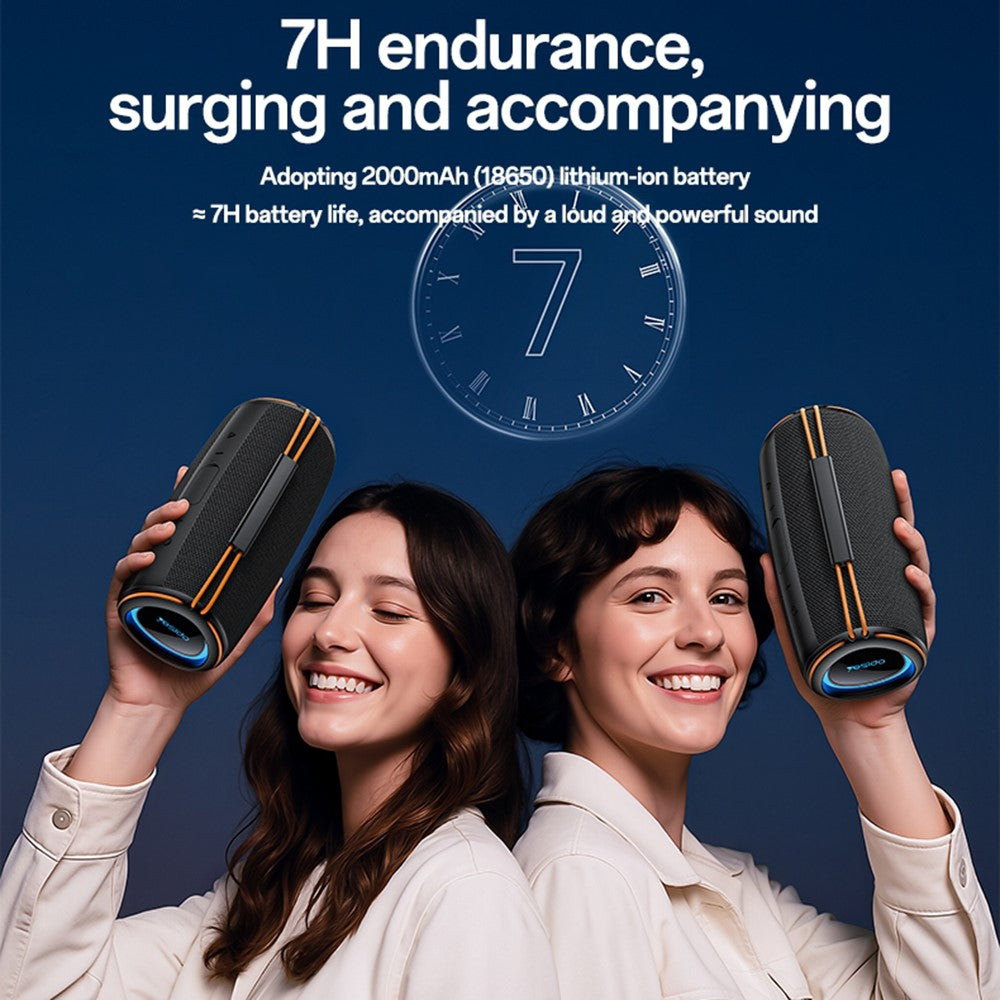 YESIDO YSW38 Desktop Bluetooth Speaker – 30W Sound, RGB Light