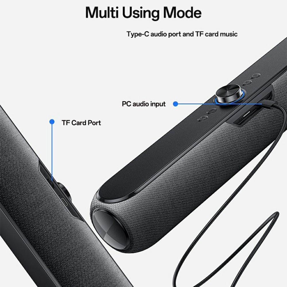 YESIDO YSW42 Desktop Bluetooth Soundbar – 20W HiFi Sound
