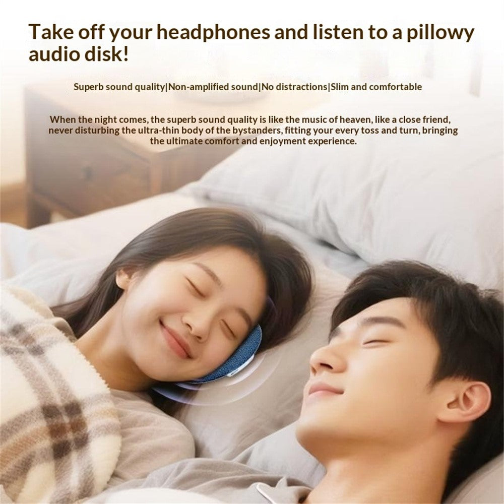 Ultra-Thin Bedside Sleep Speaker Disc – X5PRO Pillow Sound Disc