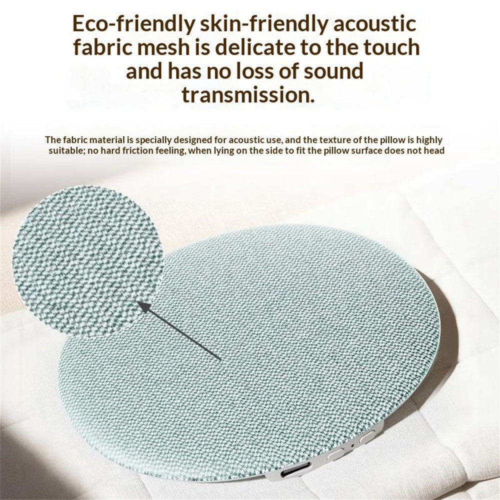 Ultra-Thin Bedside Sleep Speaker Disc – X5PRO Pillow Sound Disc