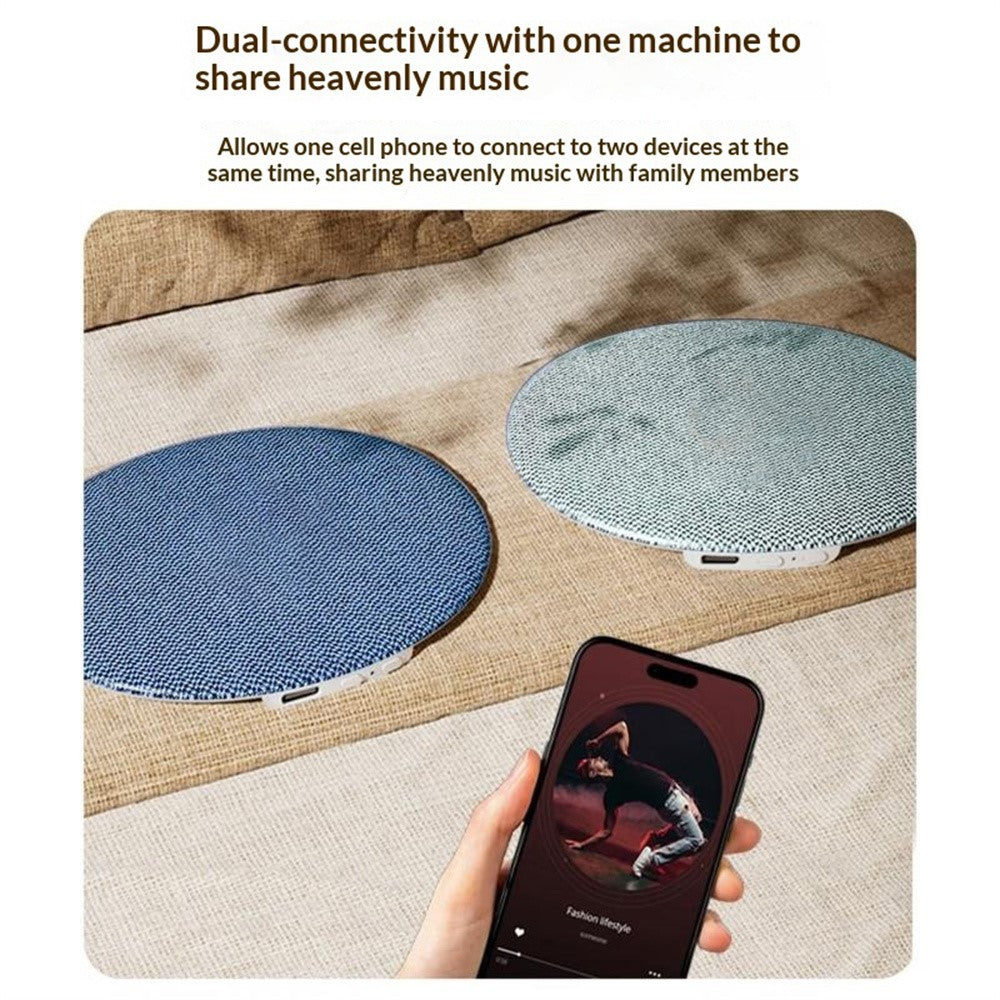 Ultra-Thin Bedside Sleep Speaker Disc – X5PRO Pillow Sound Disc