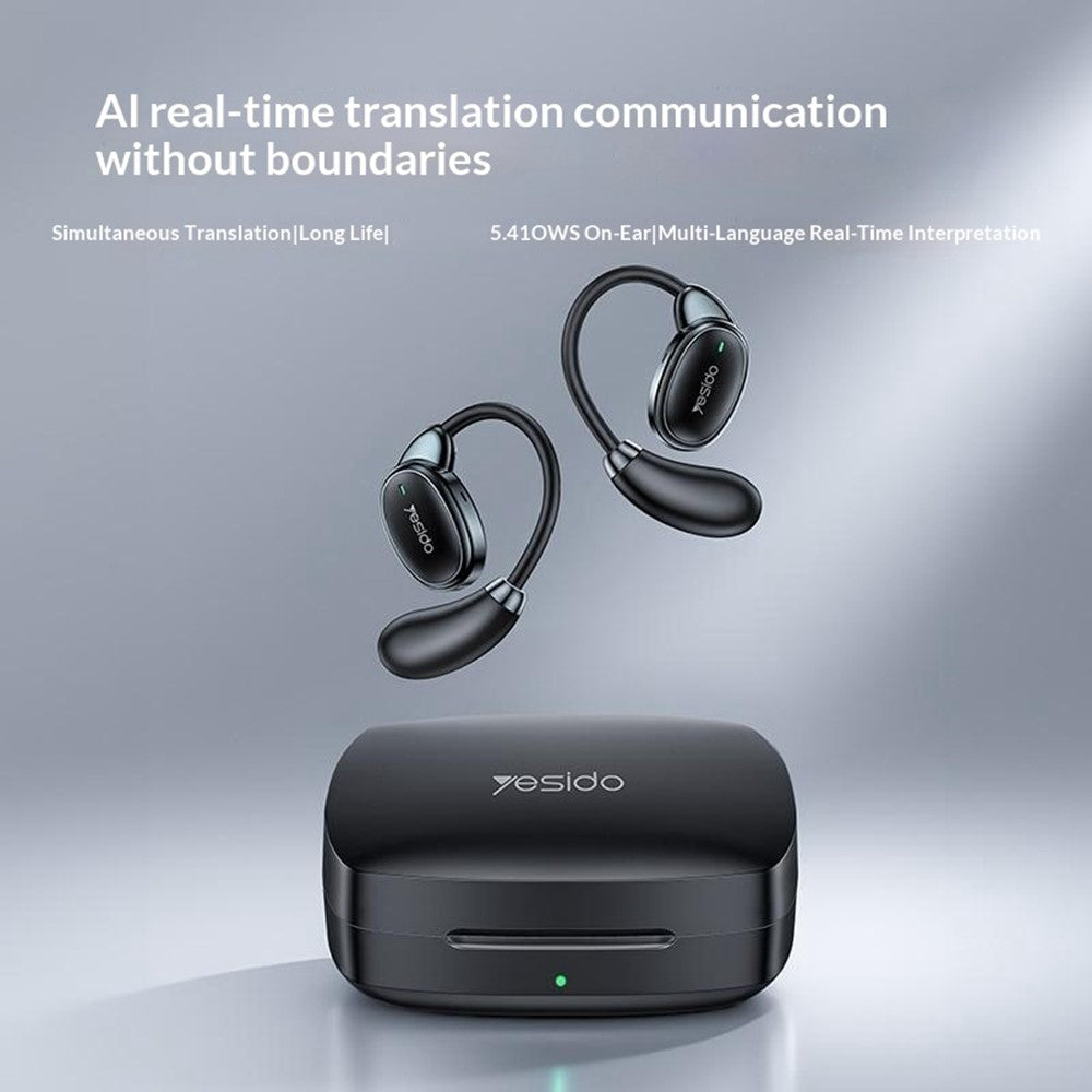 YESIDO YSP33 AI Translation Earbuds – Ear Hook, Real-Time Translation