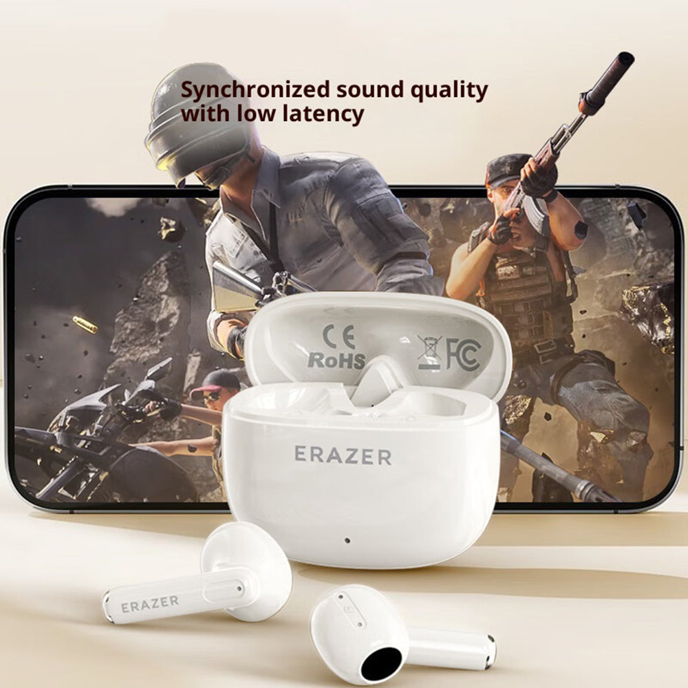 ERAZER XT68 Pro TWS Earbuds – 13mm Driver, HiFi Sound