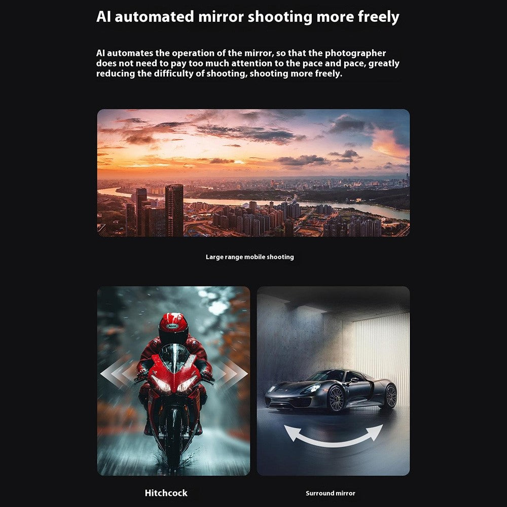 XIAOMIYOUPIN FUNSNAP CM8 Foldable 3 Axis Anti Shake Smartphone Gimbal Stabilizer for Vlog Shooting, Basic Version