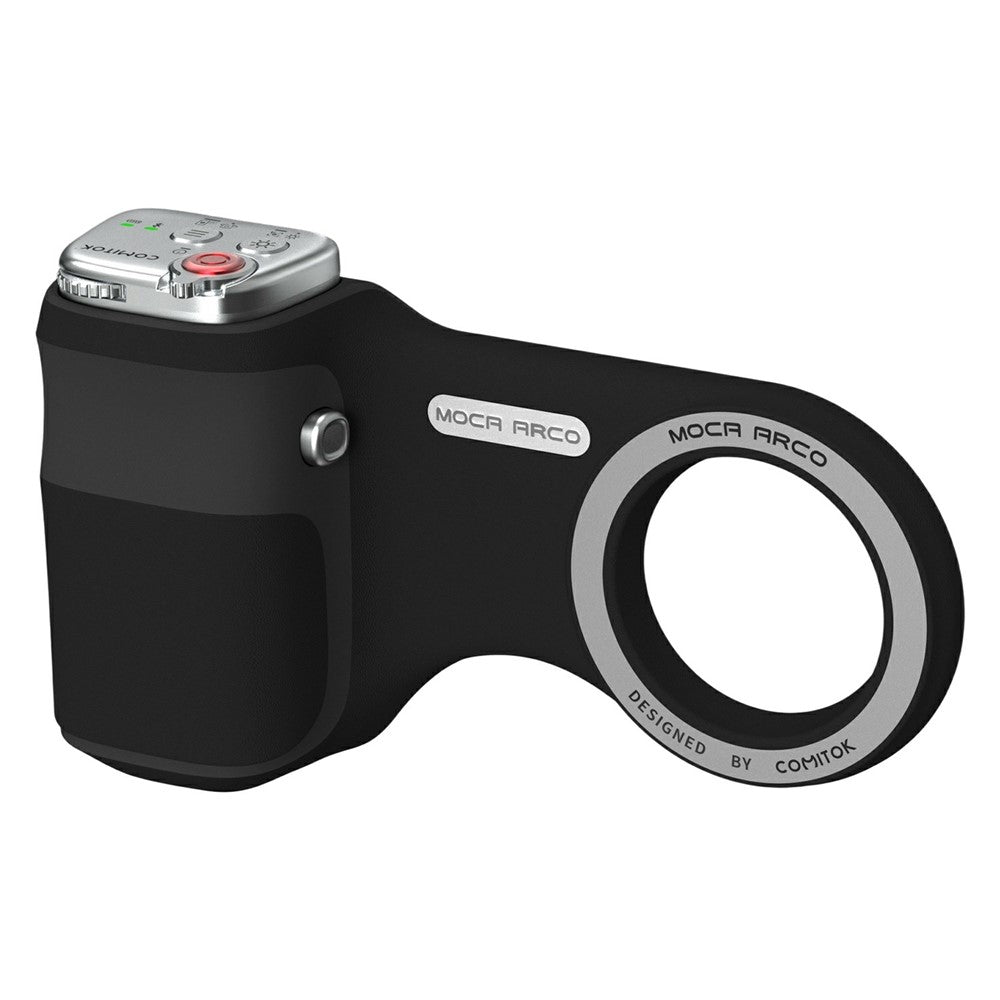 MOCA ARCO Phone Grip Handle with Remote Controller Magnetic Stand LED Light for iPhone iOS Compatible
