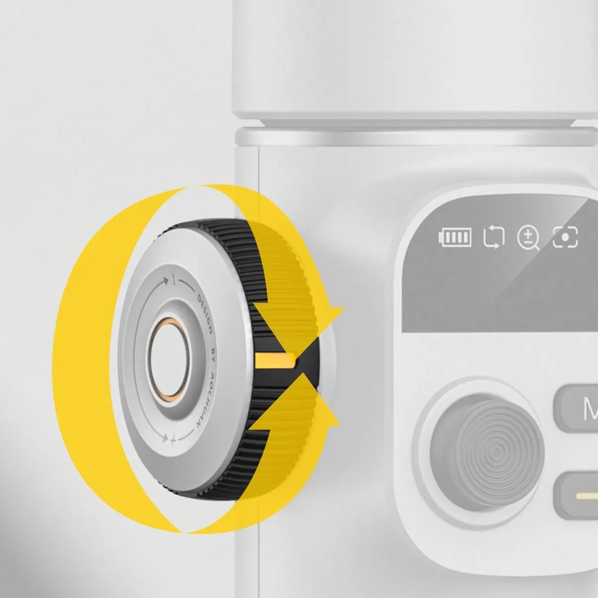 AOCHUAN X2 OLED Screen Gimbal Stabilizer for Smartphone AI Tracking 3-Axis Handheld Phone Stabilizer with Extension Rod