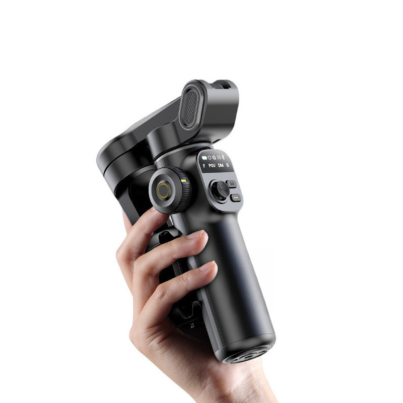 AOCHUAN X2 OLED Screen Gimbal Stabilizer for Smartphone AI Tracking 3-Axis Handheld Phone Stabilizer with Extension Rod
