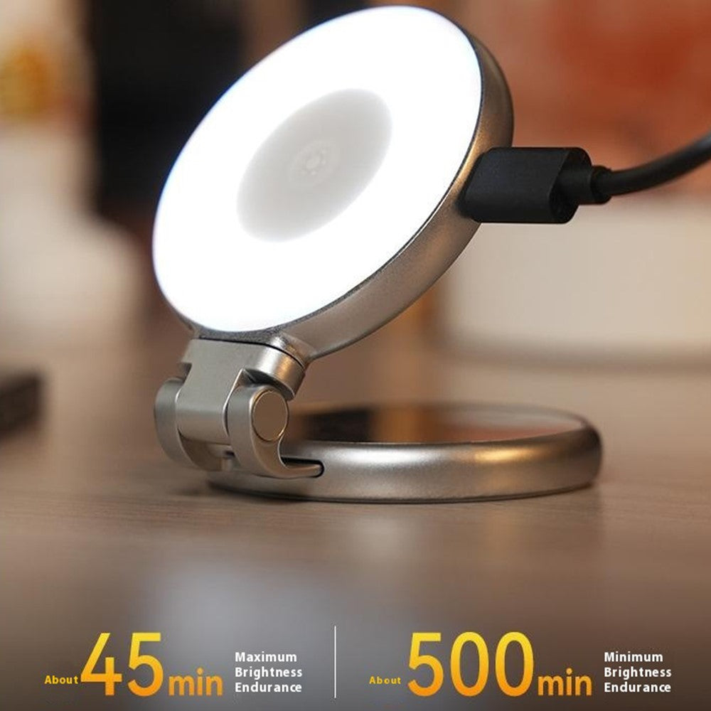 TELESIN S5-BGD-01 Phone Magnetic Beauty Fill Light Selfie Mirror Rotatable Pocket Light