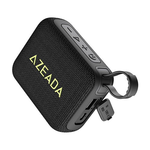 AZEADA AZ-S01 Waterproof Bluetooth Speaker – Fabric Design, TWS Pairing