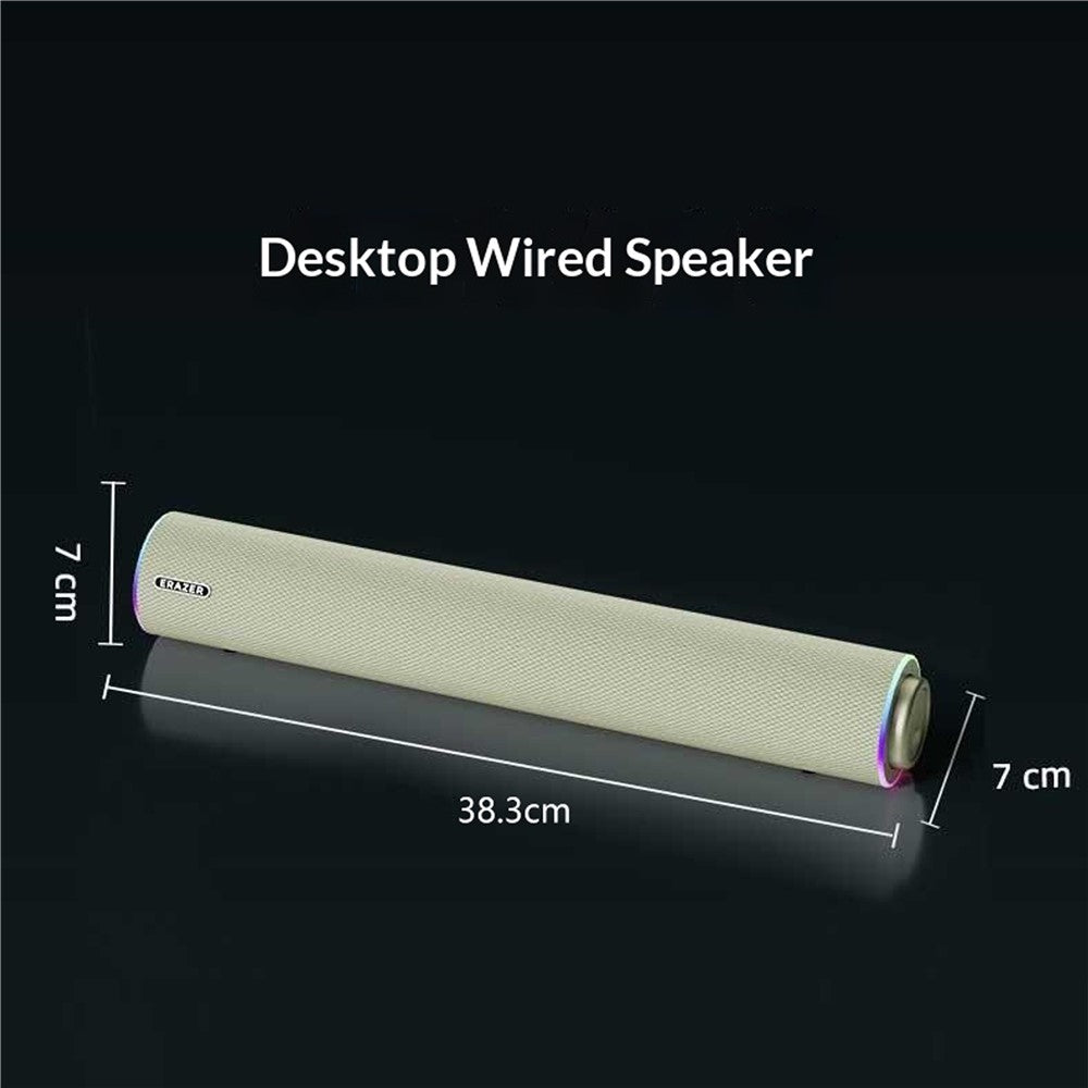 ERAZER W111 Desktop Bluetooth Speaker – RGB Light, Dual Channel