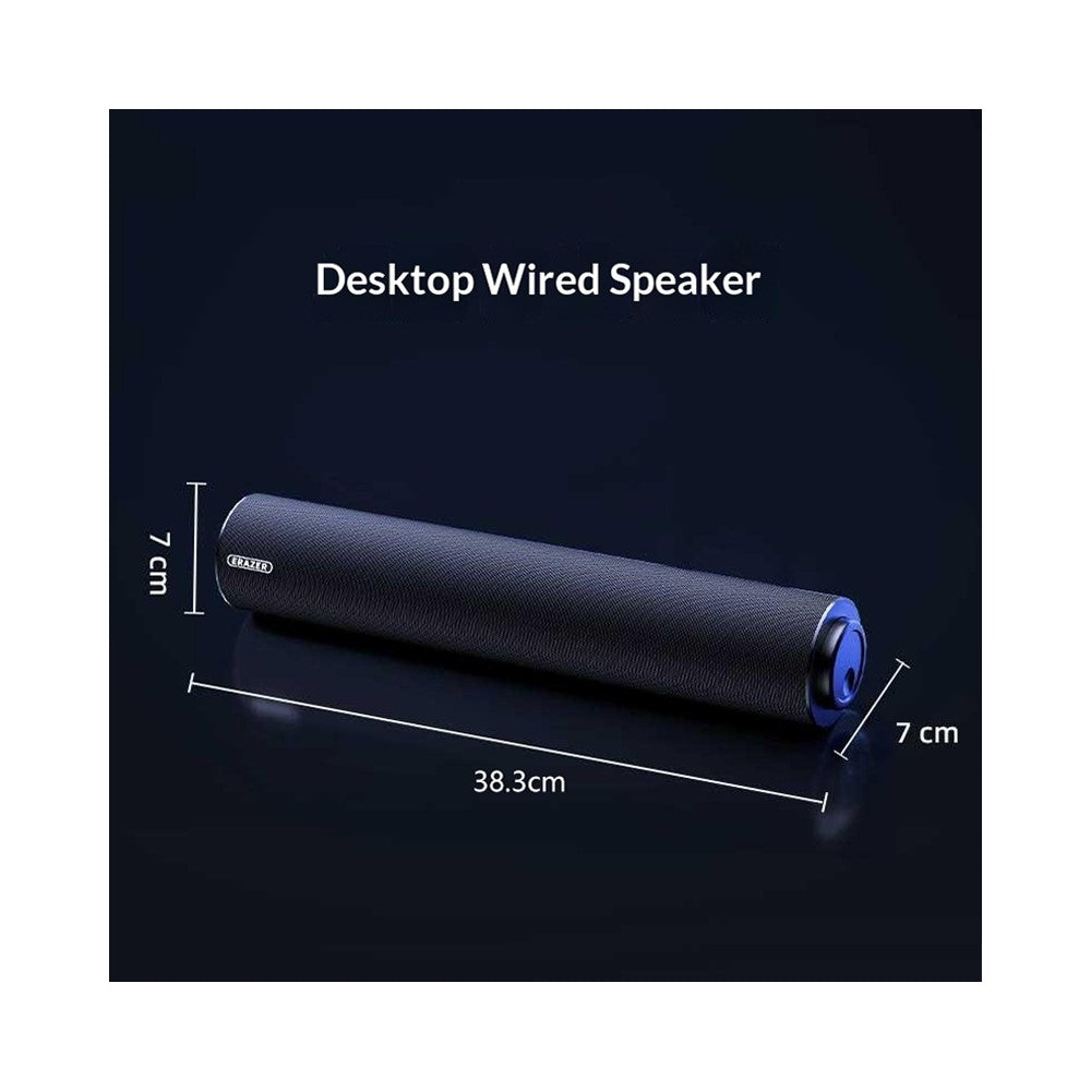 ERAZER W110 Desktop USB Speaker – 3.5mm Audio Input, 6W Sound