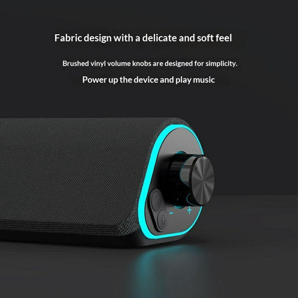 ERAZER W05 Desktop Gaming Speakers – RGB LED, Dual Driver, 8W Sound