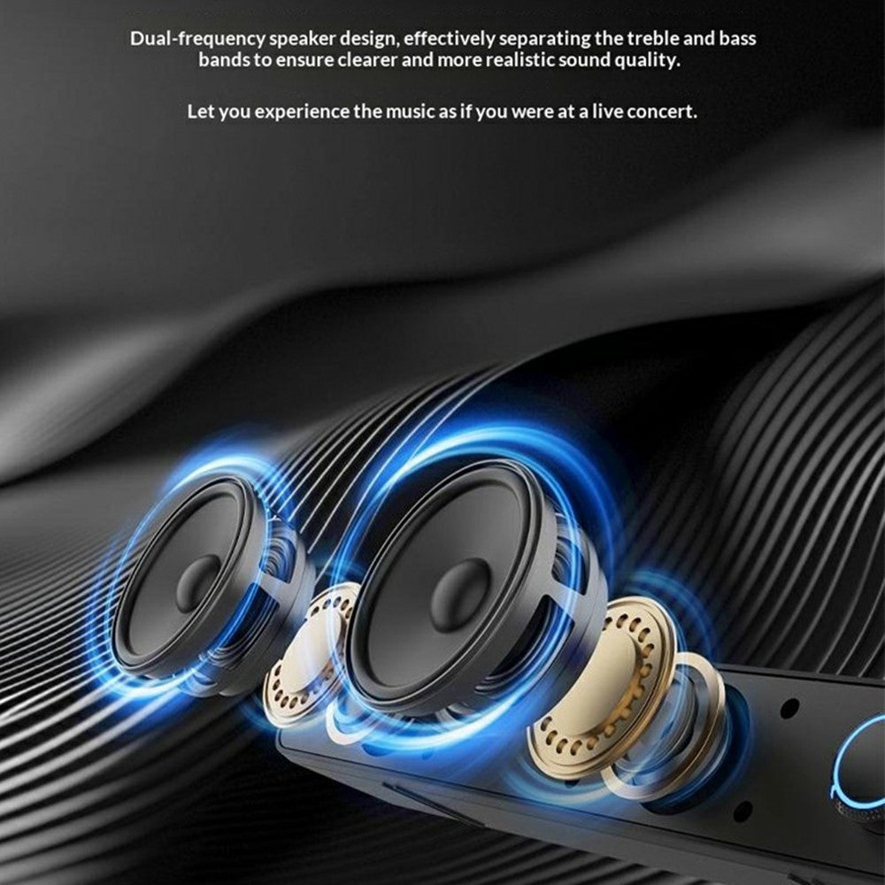 ERAZER A120 Dual-Channel Desktop PC Speakers – USB Plug-and-Play