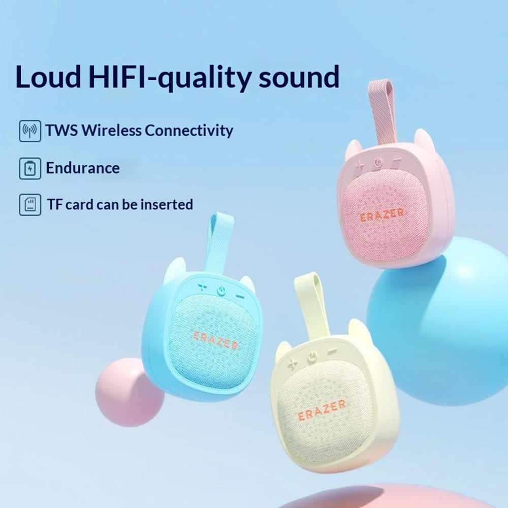 ERAZER K15 Cat-Ear Portable Bluetooth Speaker with LED Light